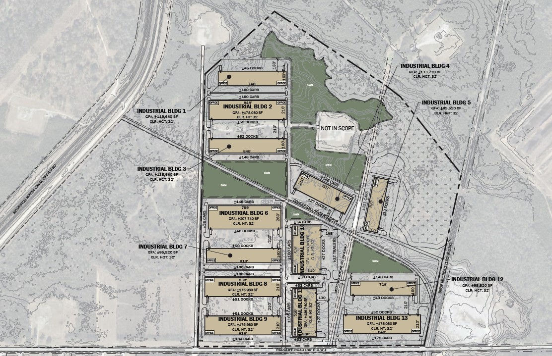 Additional Mobile Gateway Park aerial site image